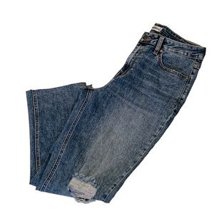 VIGOSS Stevie Crop Straight Distressed Jeans Size 29 **NEW**